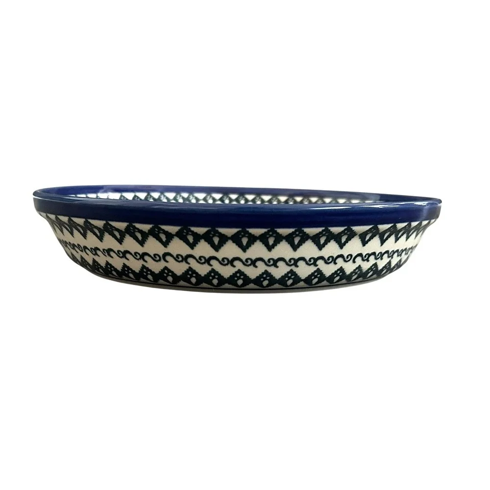 Boleslawiec Polish Pottery Pie & Quiche Dish‎  Zakłady Ceramiczne 9.5